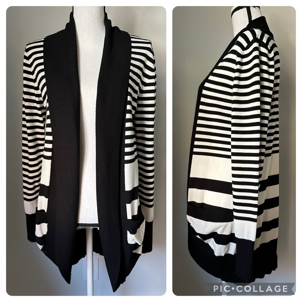 Premise Studio black and white cardigan size L